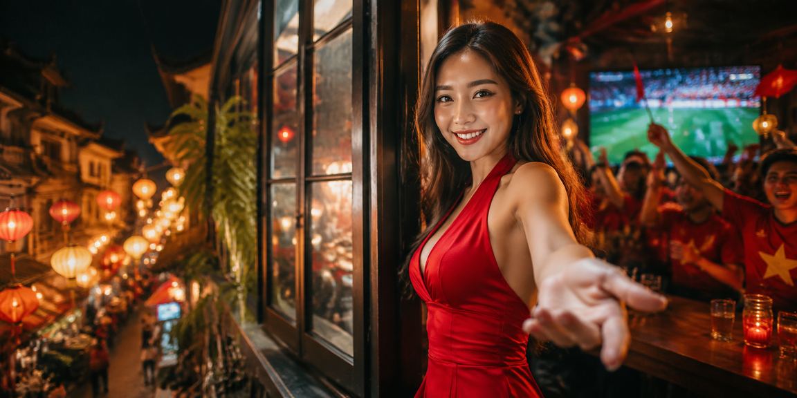 Không khí giải trí và cá cược trực tuyến tại Hà Nội dưới ánh đèn lồng rực rỡ buổi tối