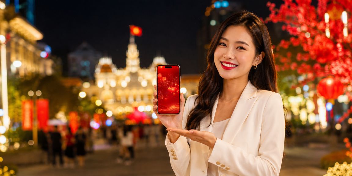 Người chơi tại TP. Hồ Chí Minh trải nghiệm casino trên điện thoại trong không khí lễ hội sôi động